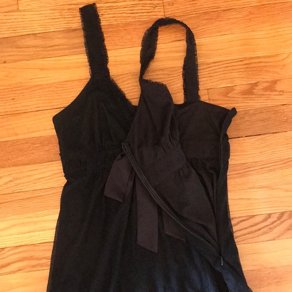 Black Bow Tank Dress - Picture 4 of 6